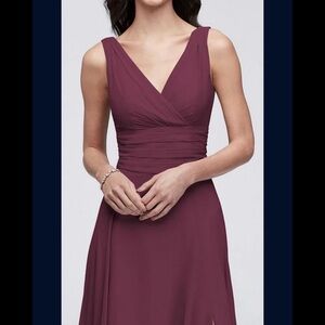 David’s bridal bridesmaids dress